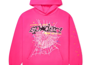 pink spider hoodie