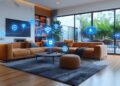 technology smart home with connected devices digital icons glowing house with symbolism 951586 15301