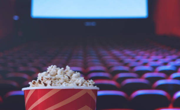 Movie Theater, Movie, Popcorn, Film Industry, Projection Screen